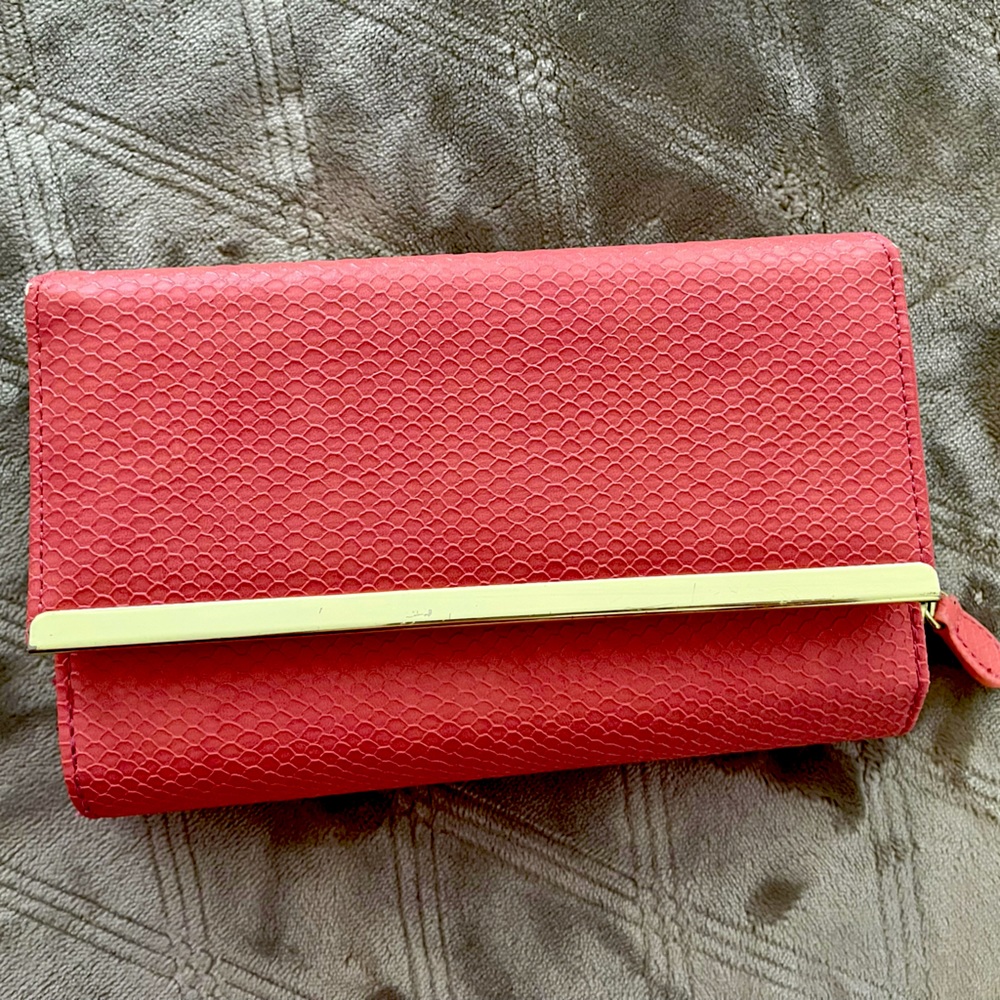 Pink wallet